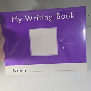 NWT Pack of 6 My Writing Book Heinemann LLI Writing Book Purple  for Students